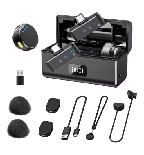 HomeBlissBoutique™ Magnetic Lavalier Microphone