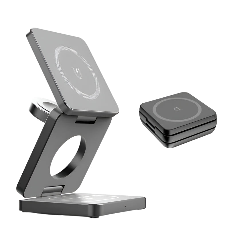 3 in 1 Wireless Travel Charging Station