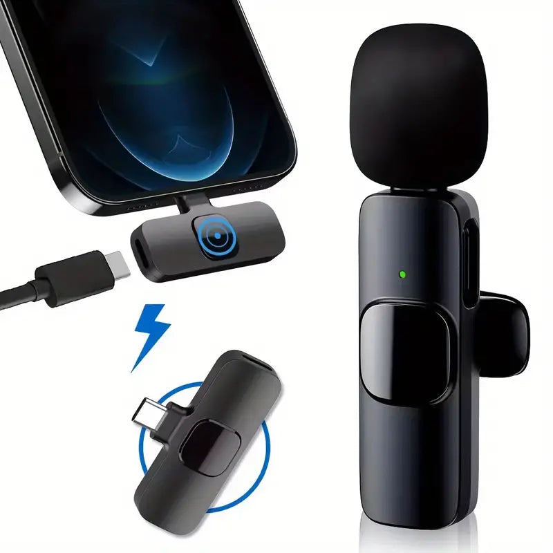 Mini Wireless Lavalier Microphone