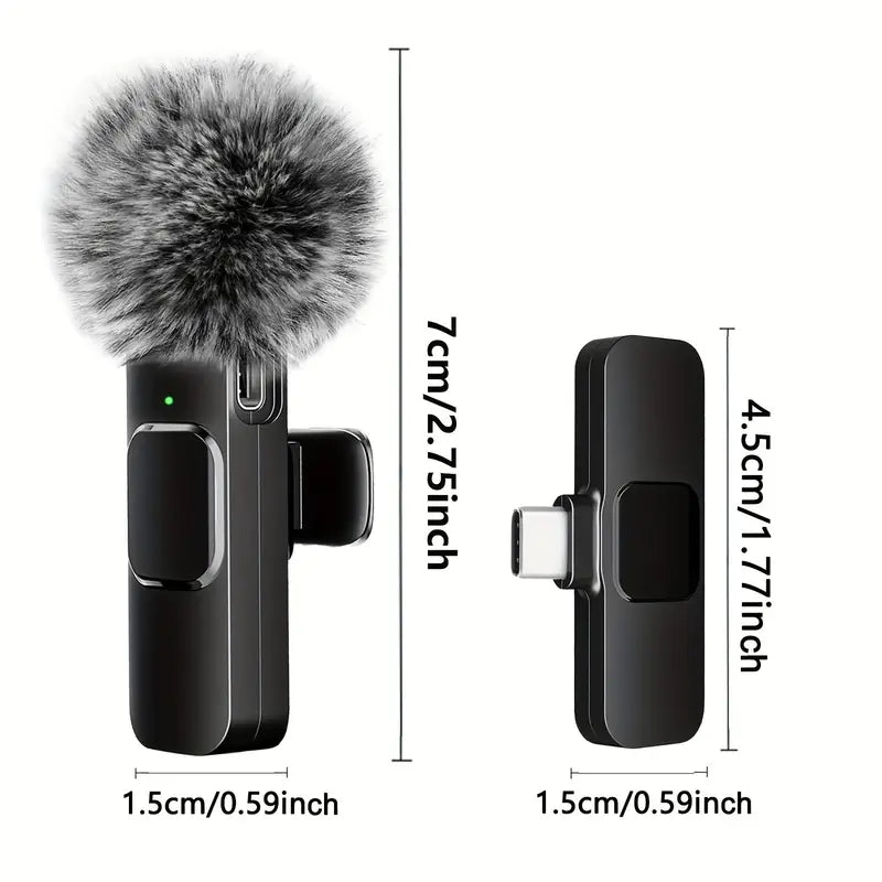 Mini Wireless Lavalier Microphone