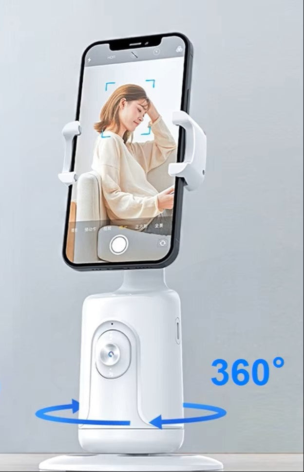 360 Rotation Auto Face Tracking Phone Holder