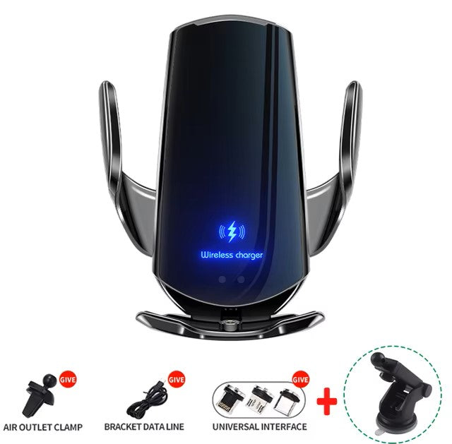 Wireless Car Mobile Phone Charger and Holder
