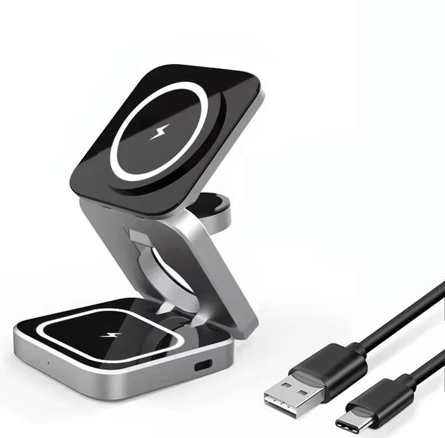 3 in 1 Wireless Travel Charging Station