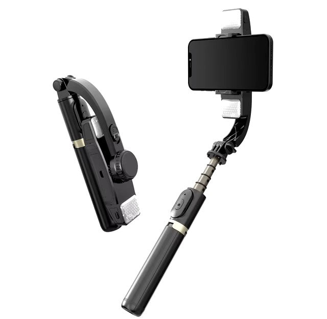 HomeBlissBoutique™ Portable Bluetooth Selfie Stick with Light