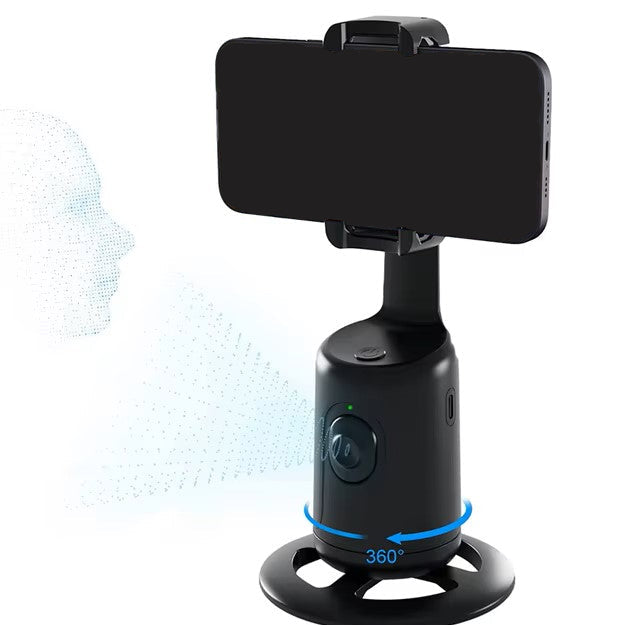 360 Rotation Auto Face Tracking Phone Holder