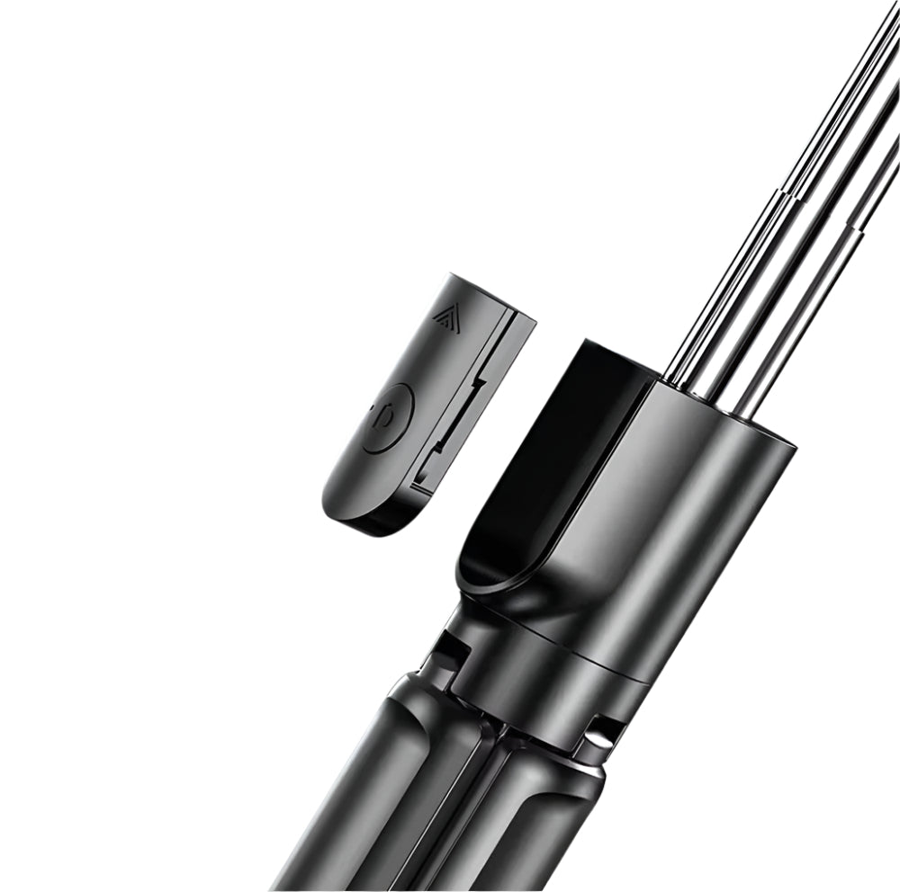 Wireless Bluetooth Selfie Stick with Light