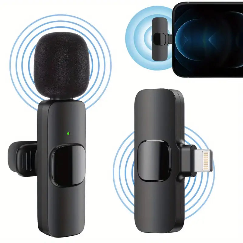 Mini Wireless Lavalier Microphone