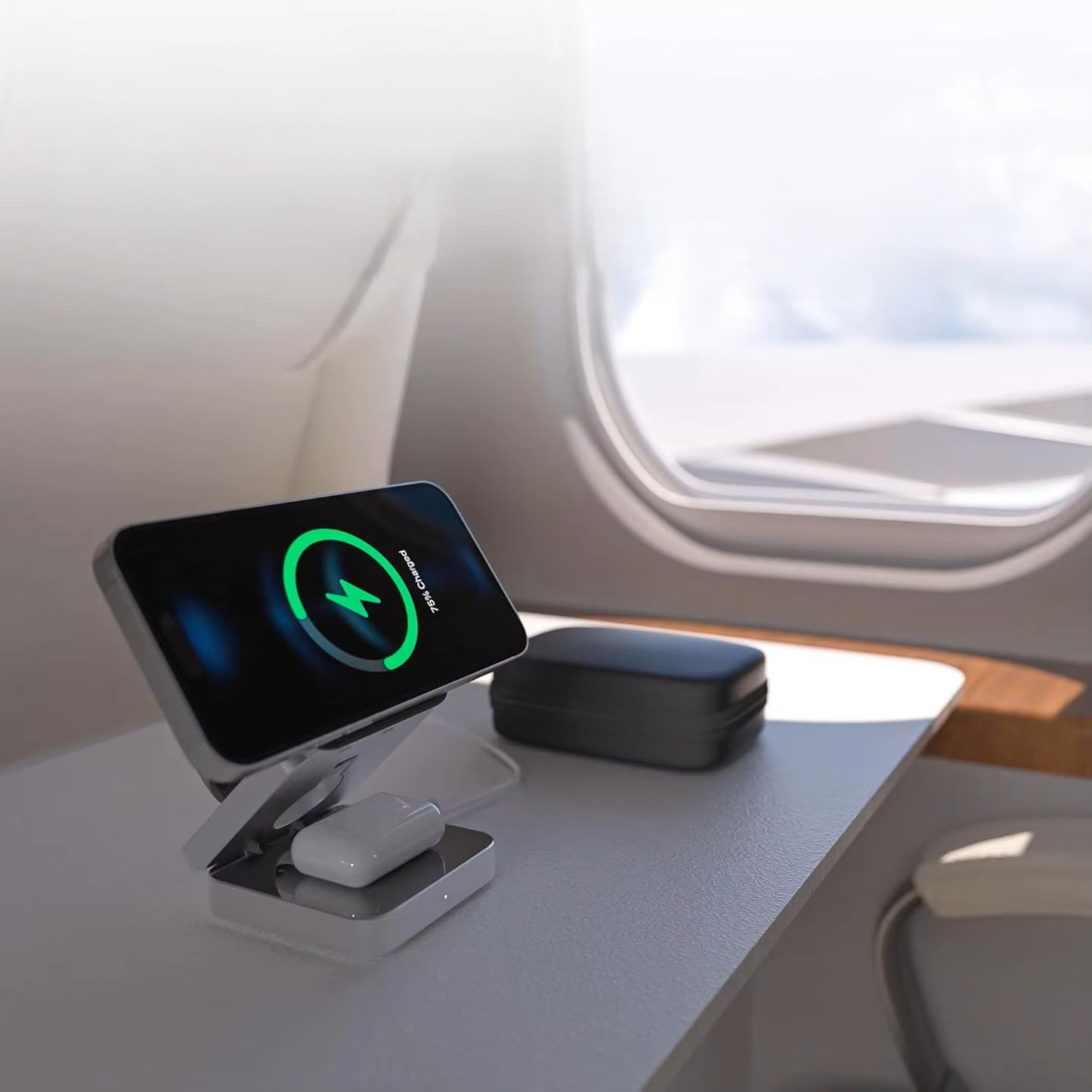 3 in 1 Wireless Travel Charging Station