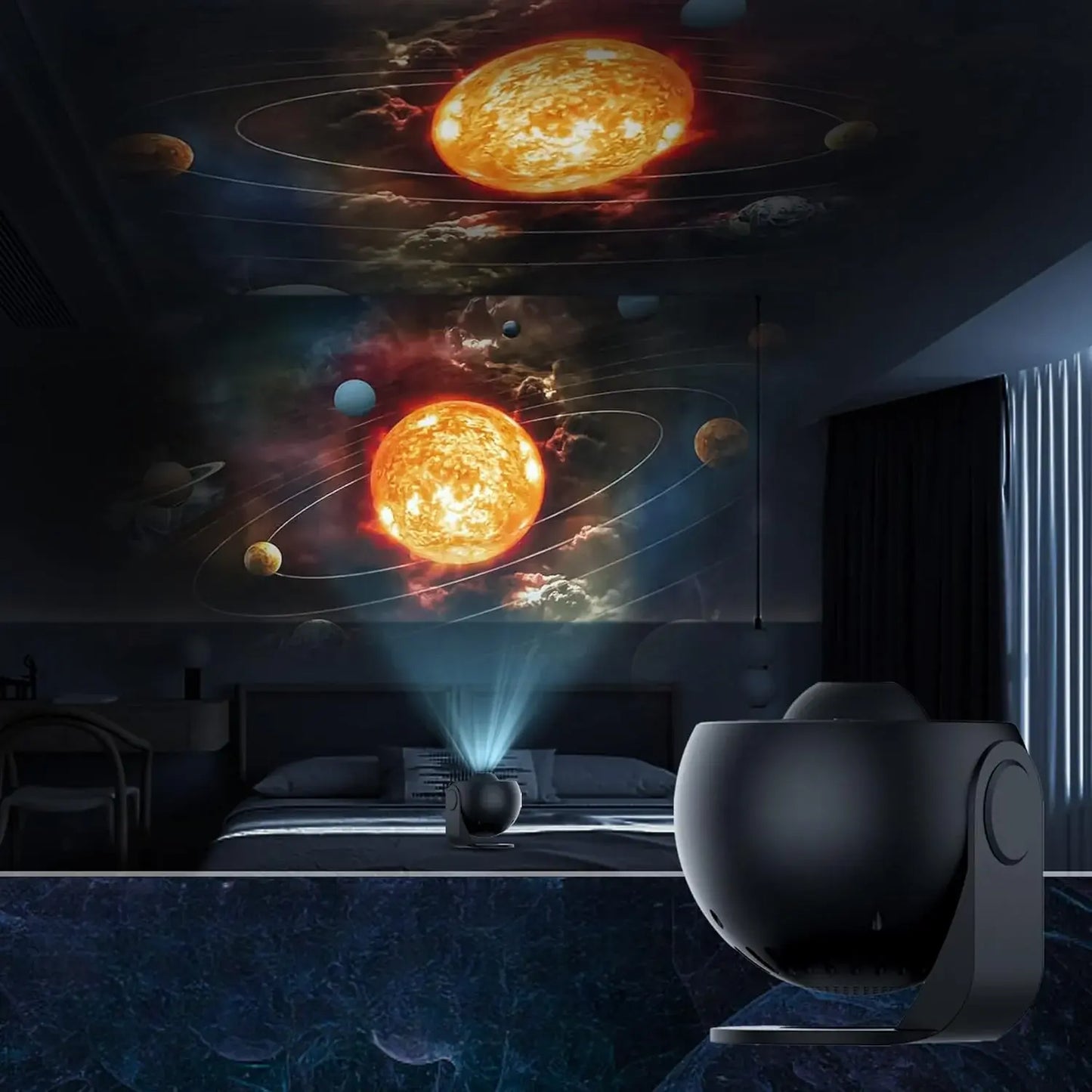 Night Light Galaxy Projector