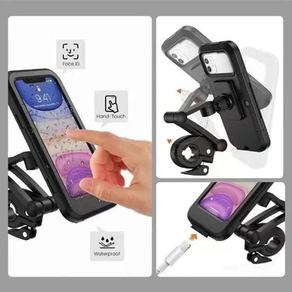 HomeBlissBoutique™ Waterproof Bike Mobile Phone Holder