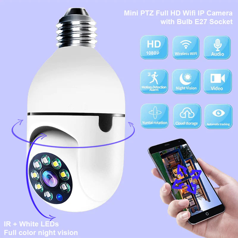 HomeBlissBoutique™ 5G Wifi Surveillance Camera