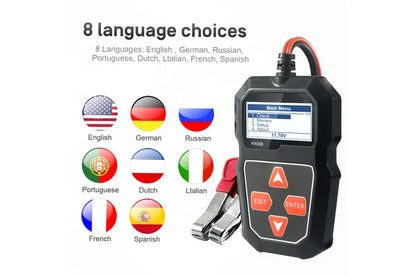 HomeBlissBoutique™ Car Battery Tester