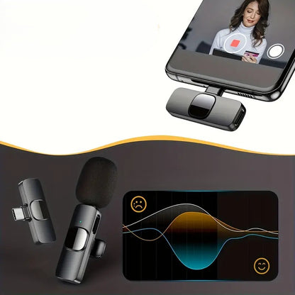 Mini Wireless Lavalier Microphone