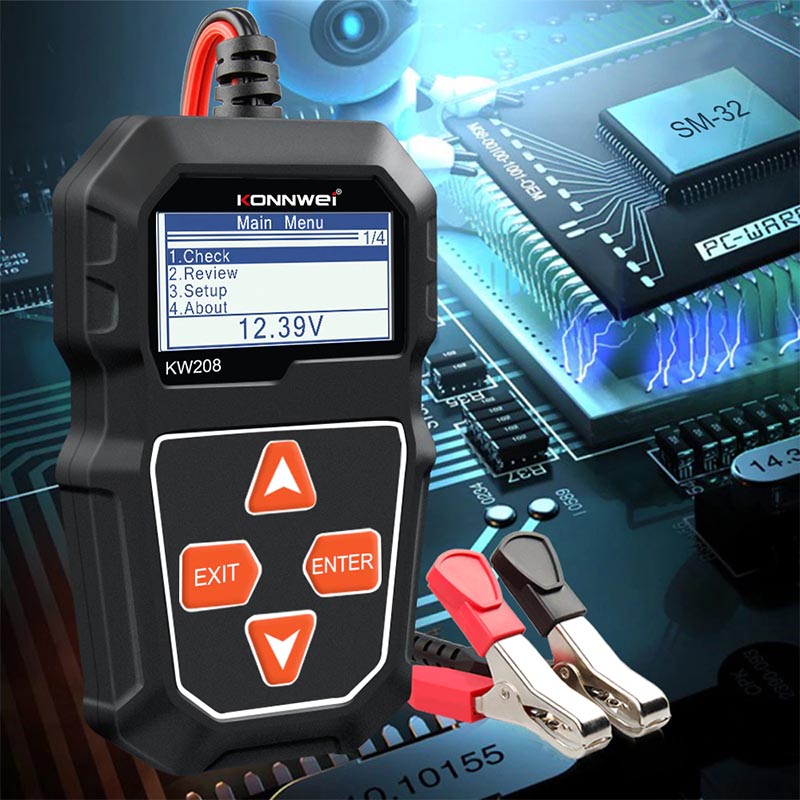 HomeBlissBoutique™ Car Battery Tester