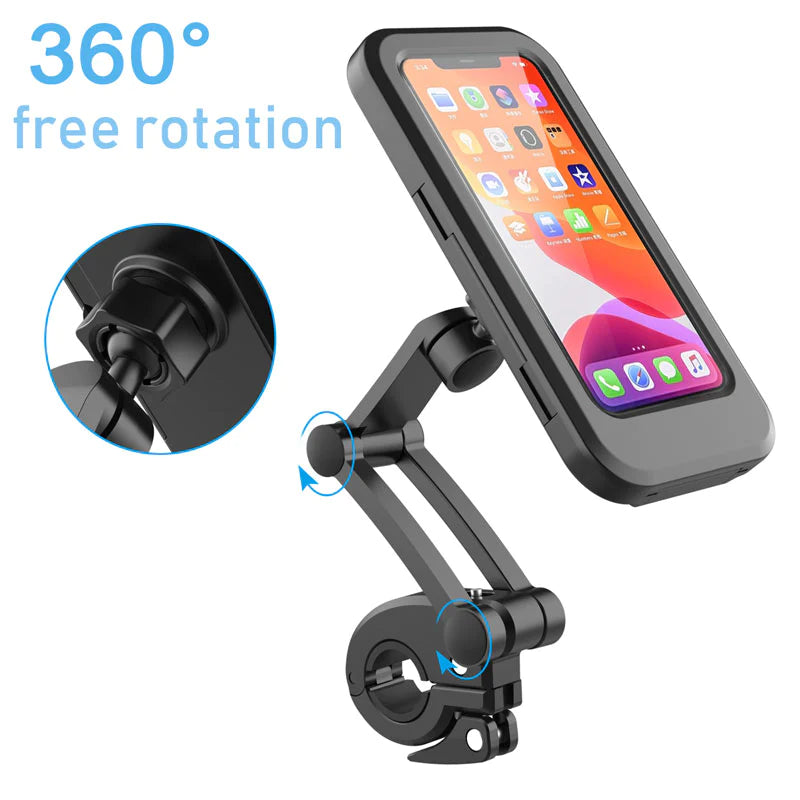 HomeBlissBoutique™ Waterproof Bike Mobile Phone Holder