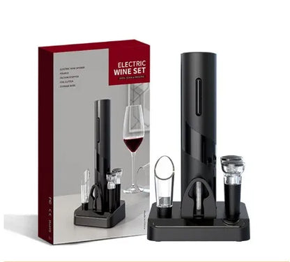 HomeBlissBoutique™ Electric Wine Opener Set